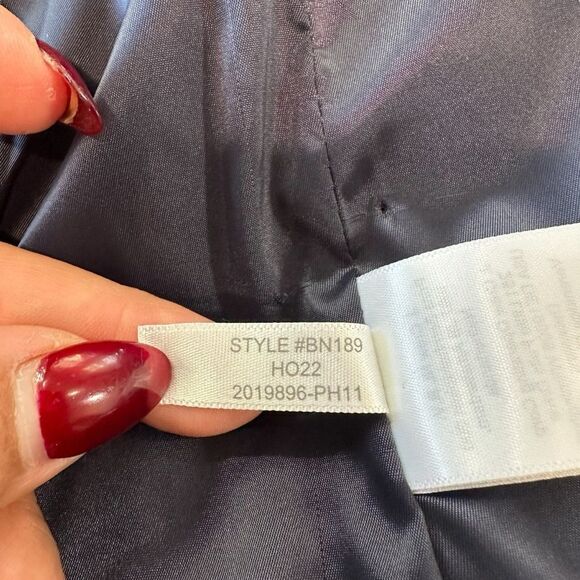 J. Crew X Marie Marot Blue Tuxedo Velvet Stretch Holiday Formal Party Blazer, 00 - Picture 9 of 14